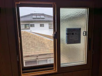 岡山県津山市のお客様の窓・サッシの交換・リフォーム工事